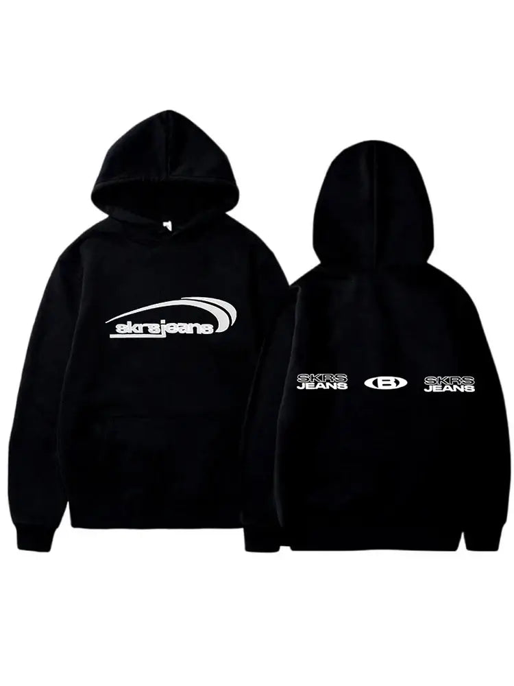 Women Plus Size Hooded Sweatshirt Casual Long Sleeve