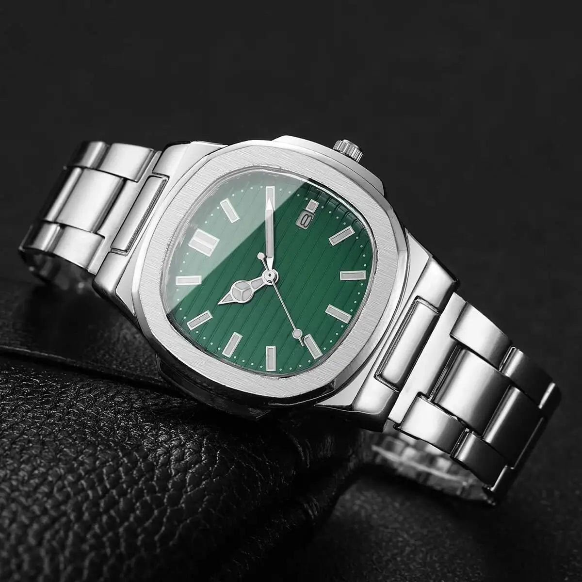 Men’s Square Dial Business Quartz Watch