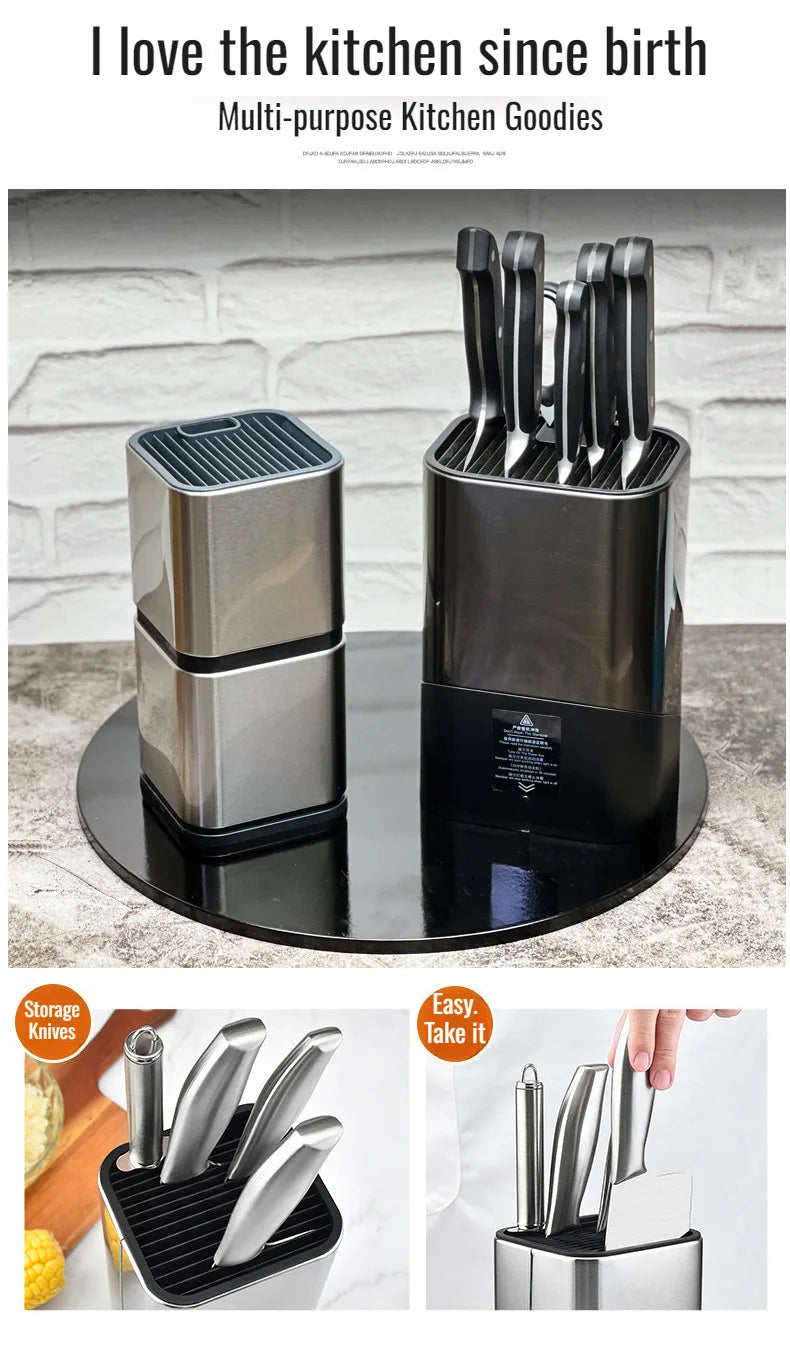 Stainless Steel Knife & Chopsticks Shelf