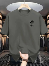Men Coconut Print T-Shirt
