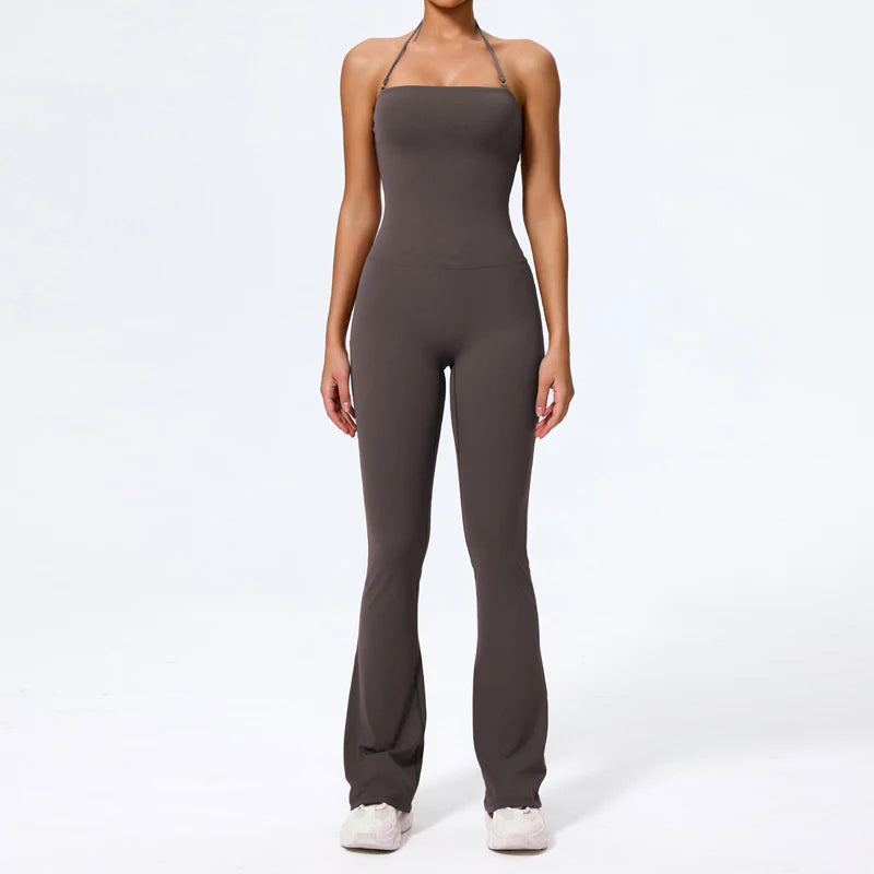 Elevate Backless Active Jumpsuit