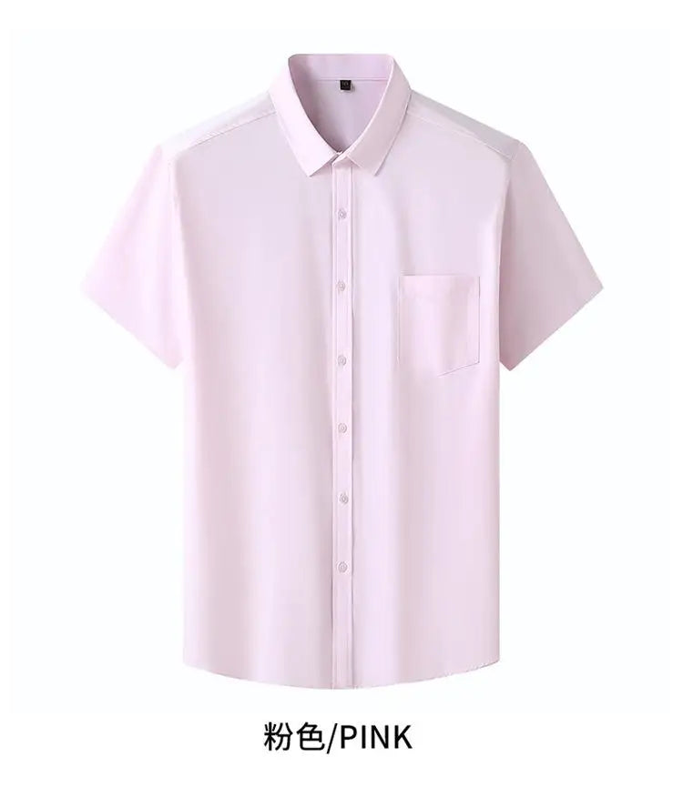 Men Plus Size Work Shirt