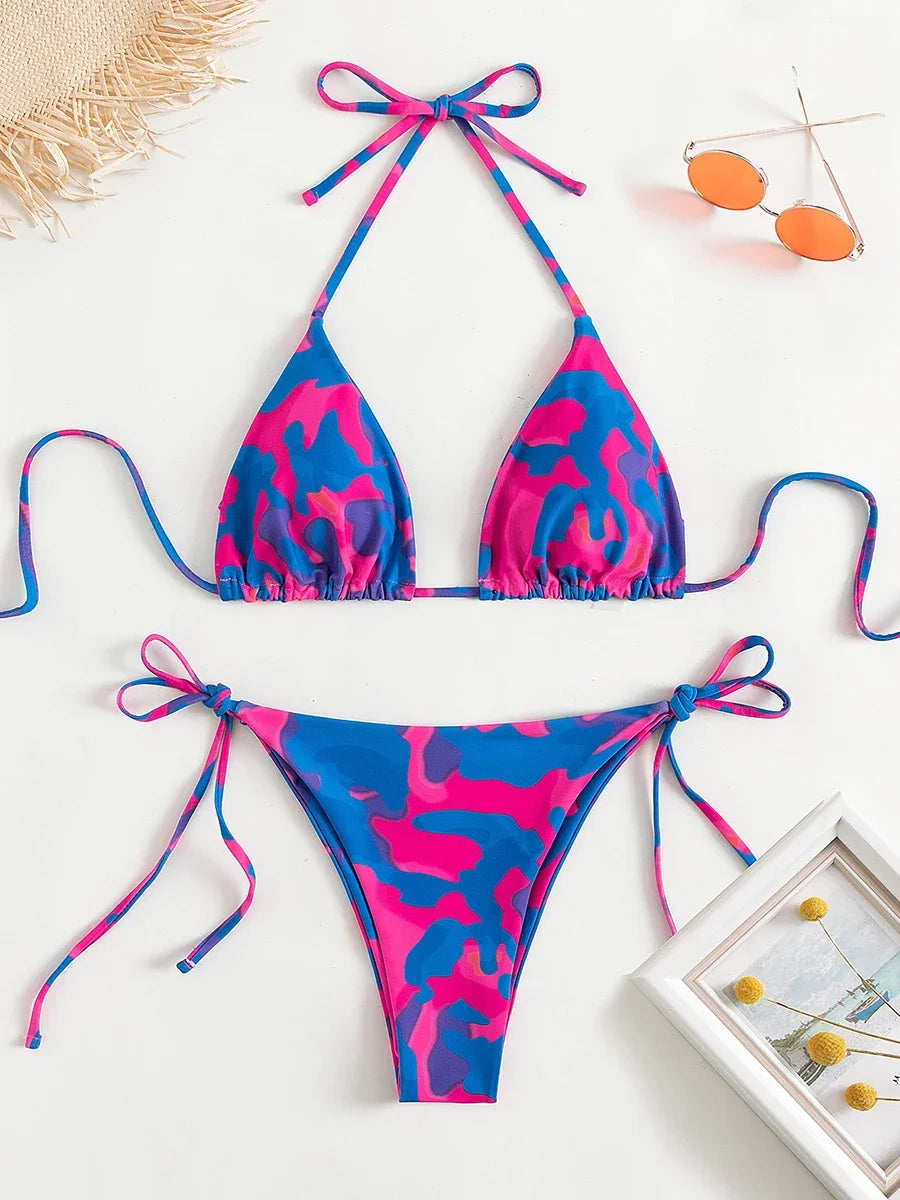 Tie Dye Micro Bikini
