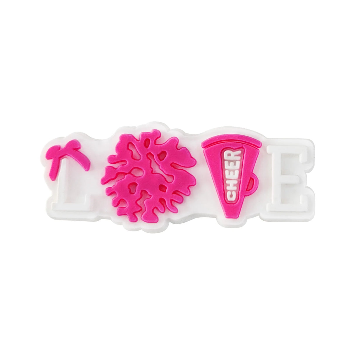 Women Cheerleader Shoe Charms Accessories