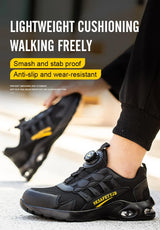 Men Air Cushion Safety Sneakers