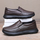 Men’s Light Leather Casual Loafers