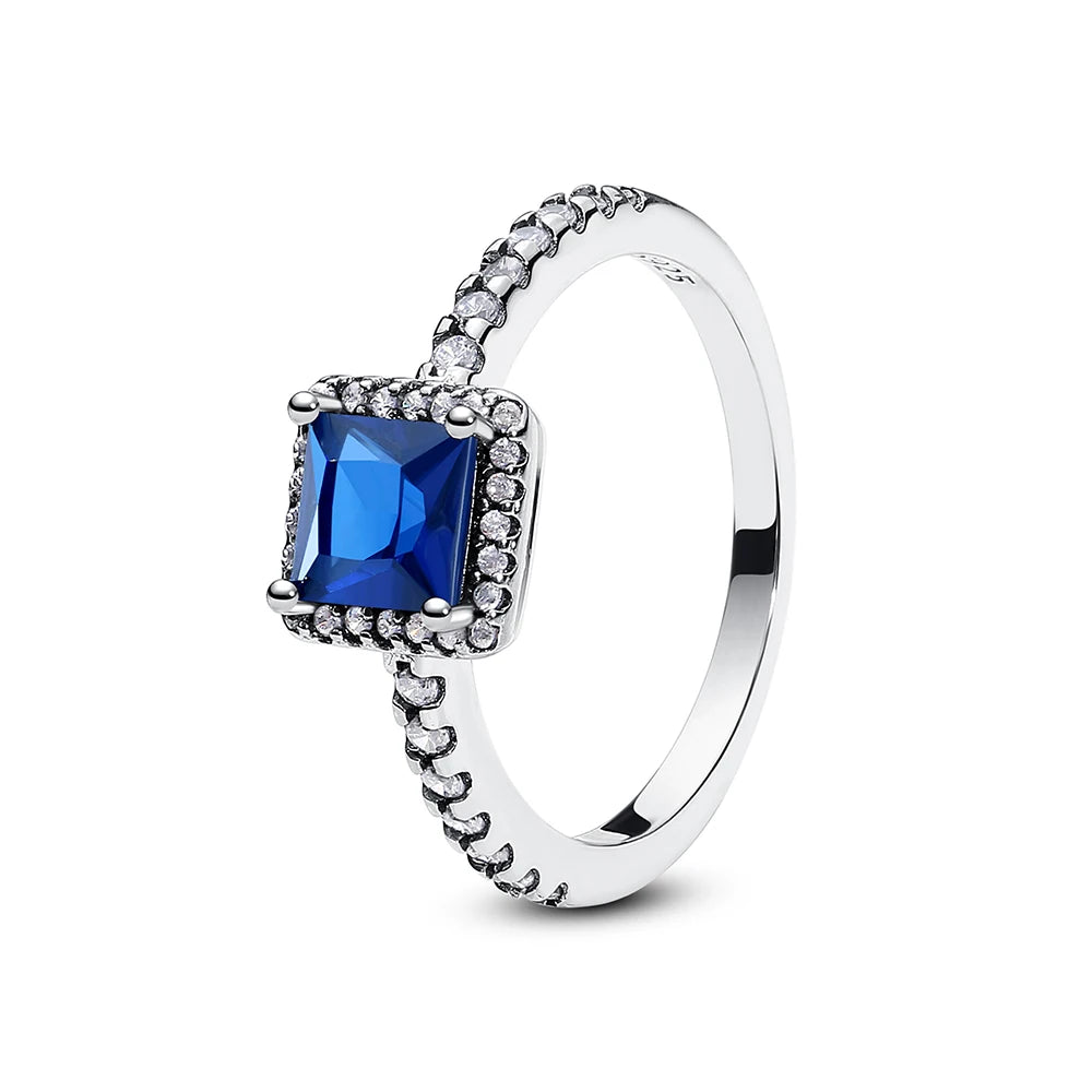 925 Sterling Silver Engagement Ring