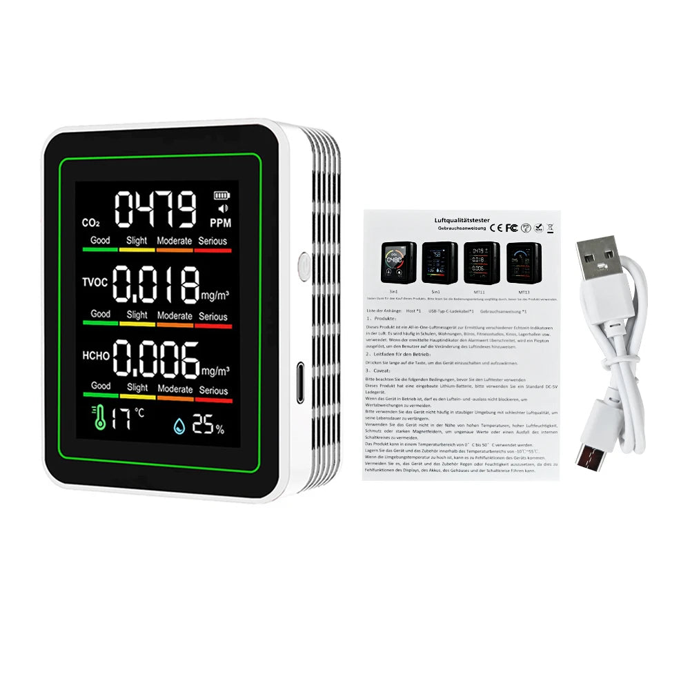 5-in-1 Air Quality Detector