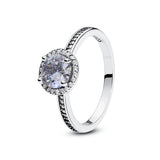 925 Sterling Silver Engagement Ring