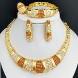 Dubai 18K Gold Plated Jewelry Set