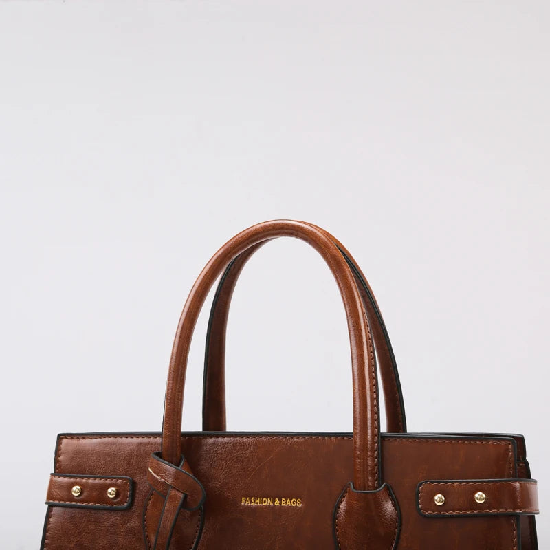 Soft Leather Tote Bag
