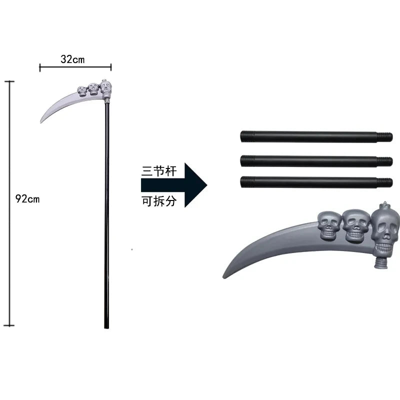 Grim Reaper Skeleton Costume