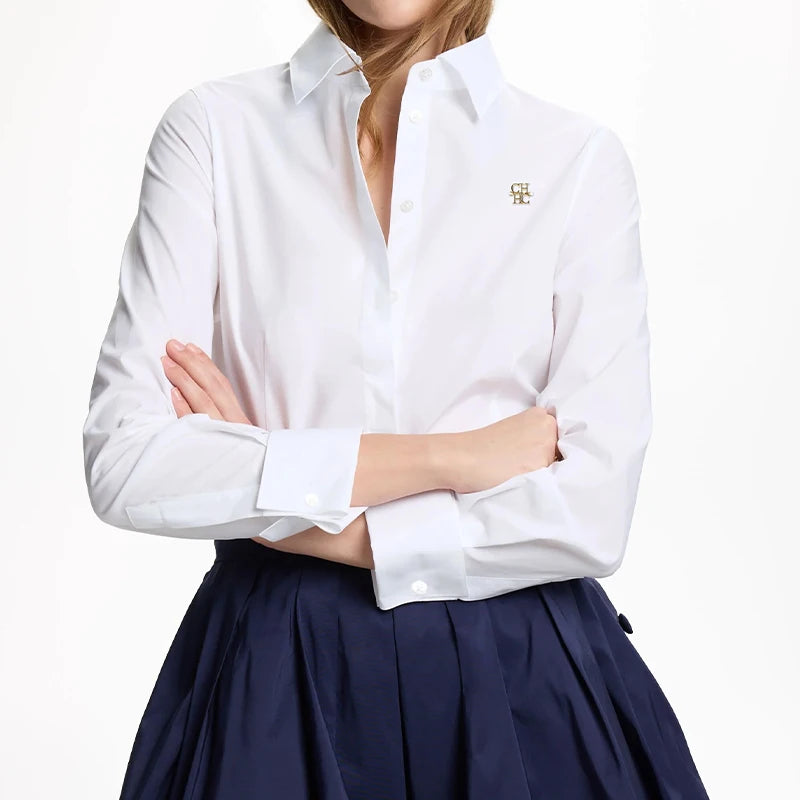 Classic Button Down Office Shirt