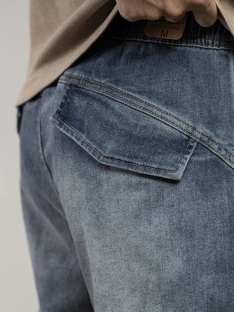 Men’s Classic Washed Blue Jeans
