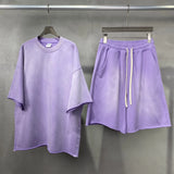 Men Shirt & Shorts Casual Set