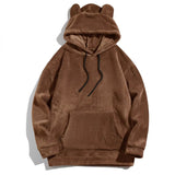 Unisex Bear Ears Warm Hoodie
