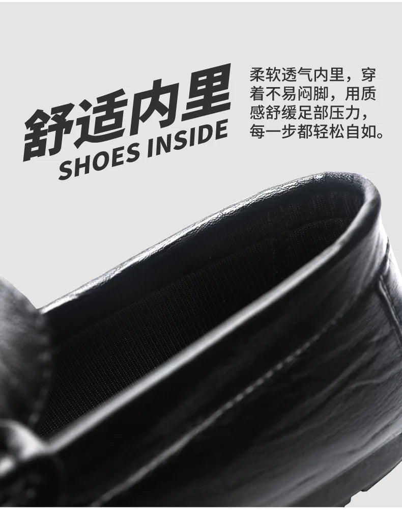 Men’s Luxury Business Leather Loafers