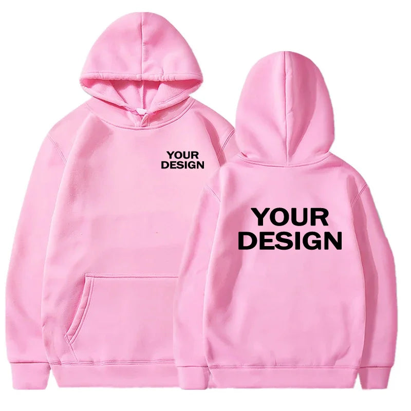 Men Custom Print Hoodie
