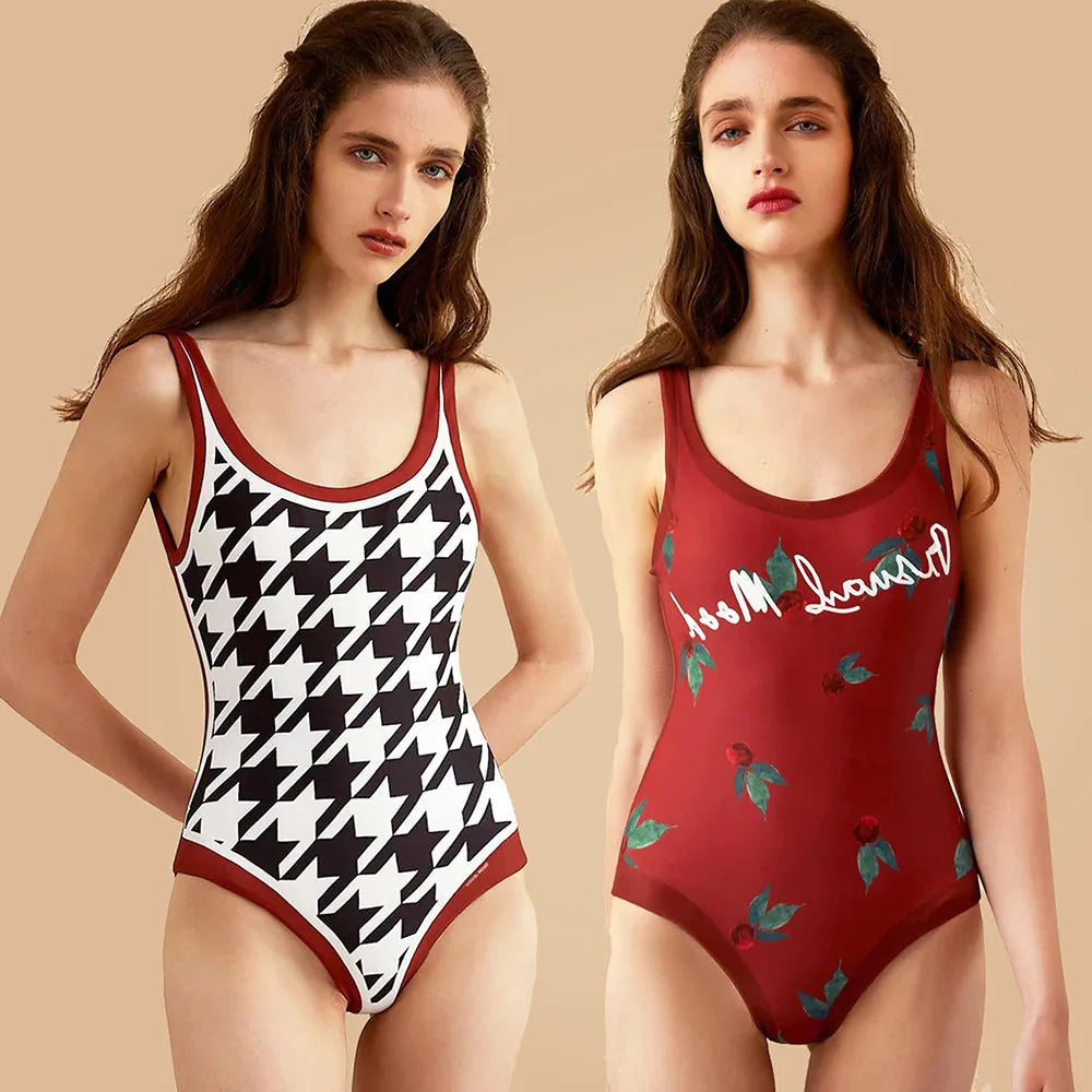 Vintage Bandage Swimsuit