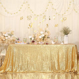 Sequin Rose Gold Tablecloth