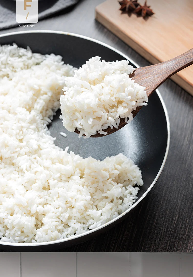 Wooden Handle Non-Stick Kitchen Utensil Set