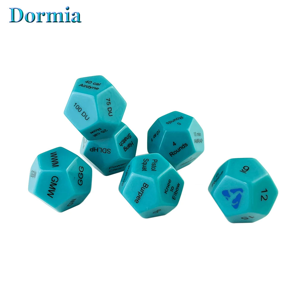 Fitness Exercise Game Dice