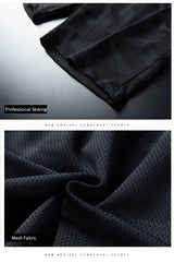 شورت جري رجالي بمقاسات كبيرة - قماش شبكي مموه