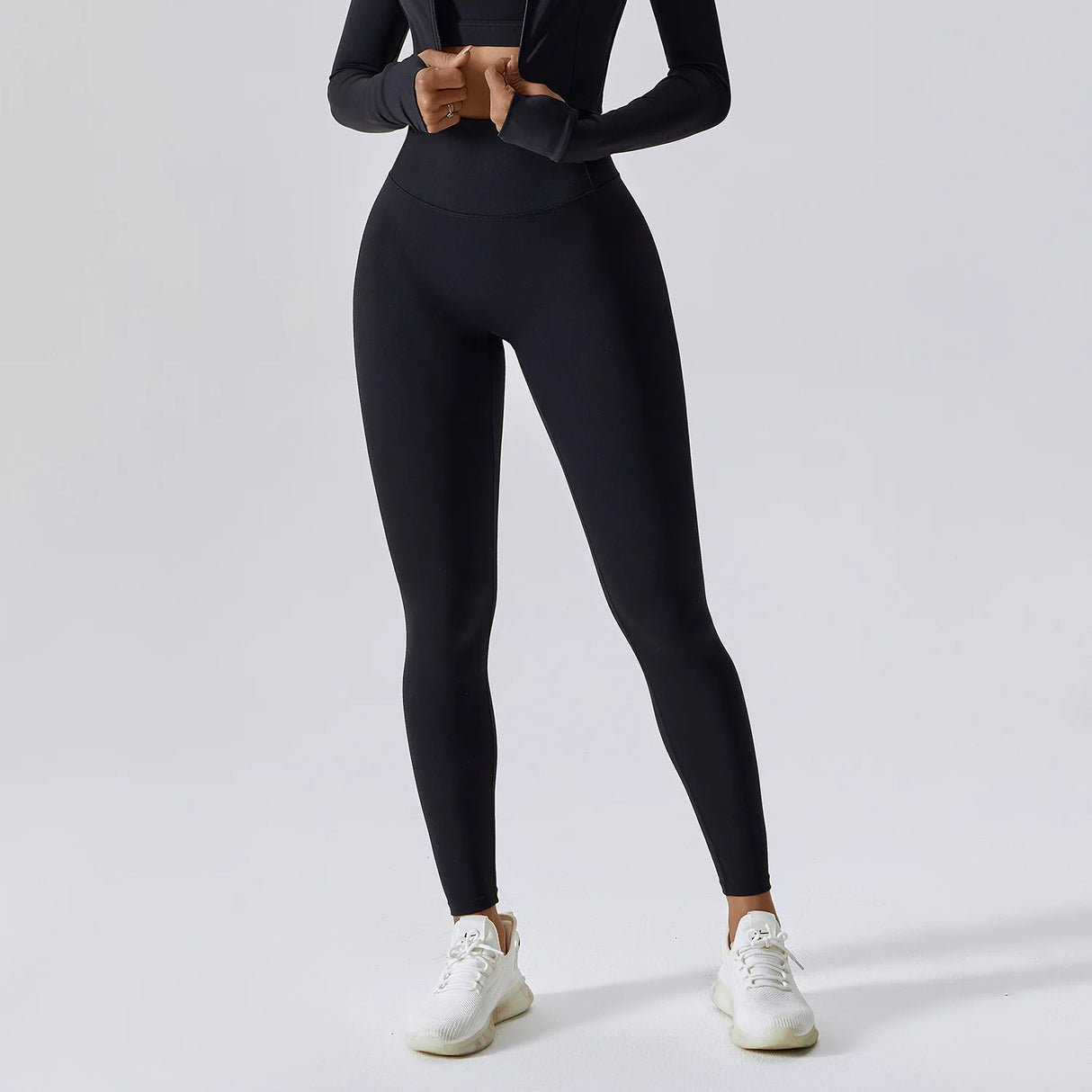 Summer Breathable Women's Yoga Leggings – High Waist Gym Workout Pants