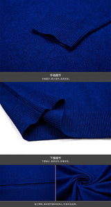 سترة رجالية محبوكة برقبة على شكل حرف V بمقاسات كبيرة