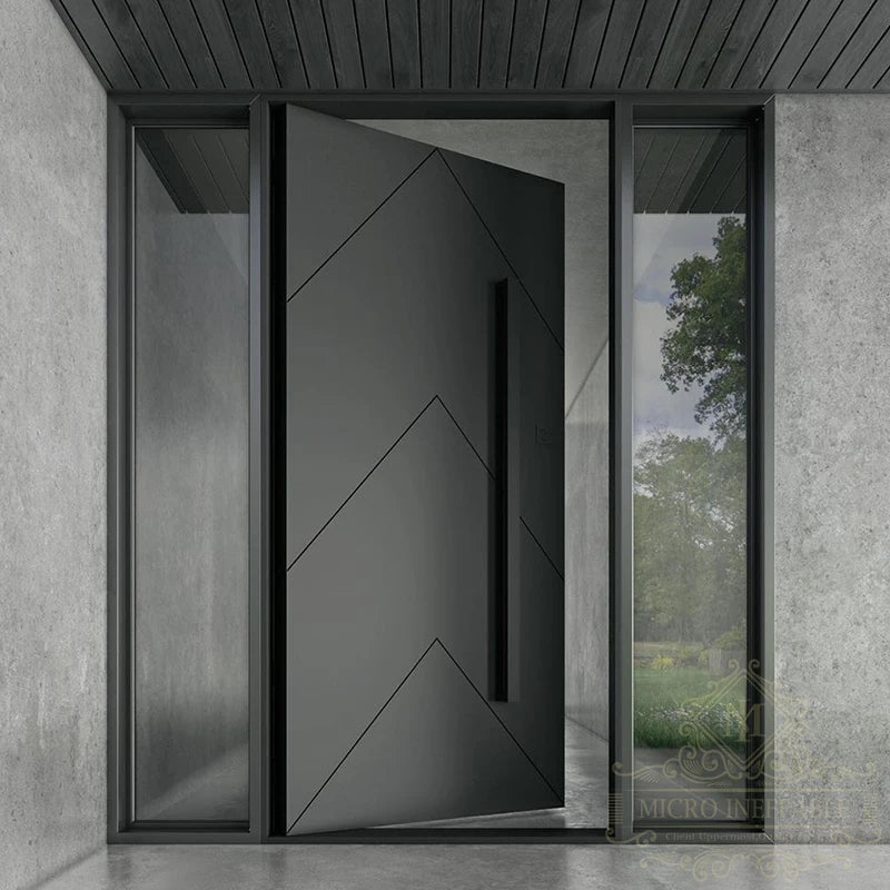 Modern Aluminum Pivot Door