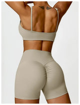 Women Push Up Yoga Fitness Bra