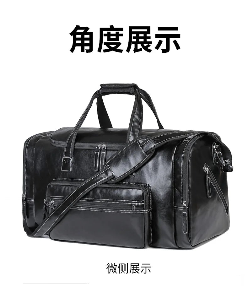 Premium Leather Travel Bag
