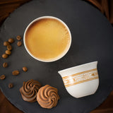 White Porcelain Coffee Cup