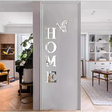 3D Home Logo Sticker