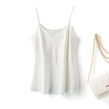 Double Layer Mulberry Silk Camisole Top