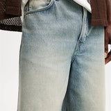 Men Vintage Denim Shorts