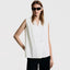 Amii Sleeveless Chiffon Office Blouse