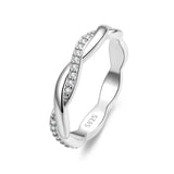 Sterling Silver Wedding Band Ring