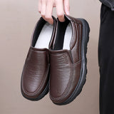 Men’s Light Leather Casual Loafers