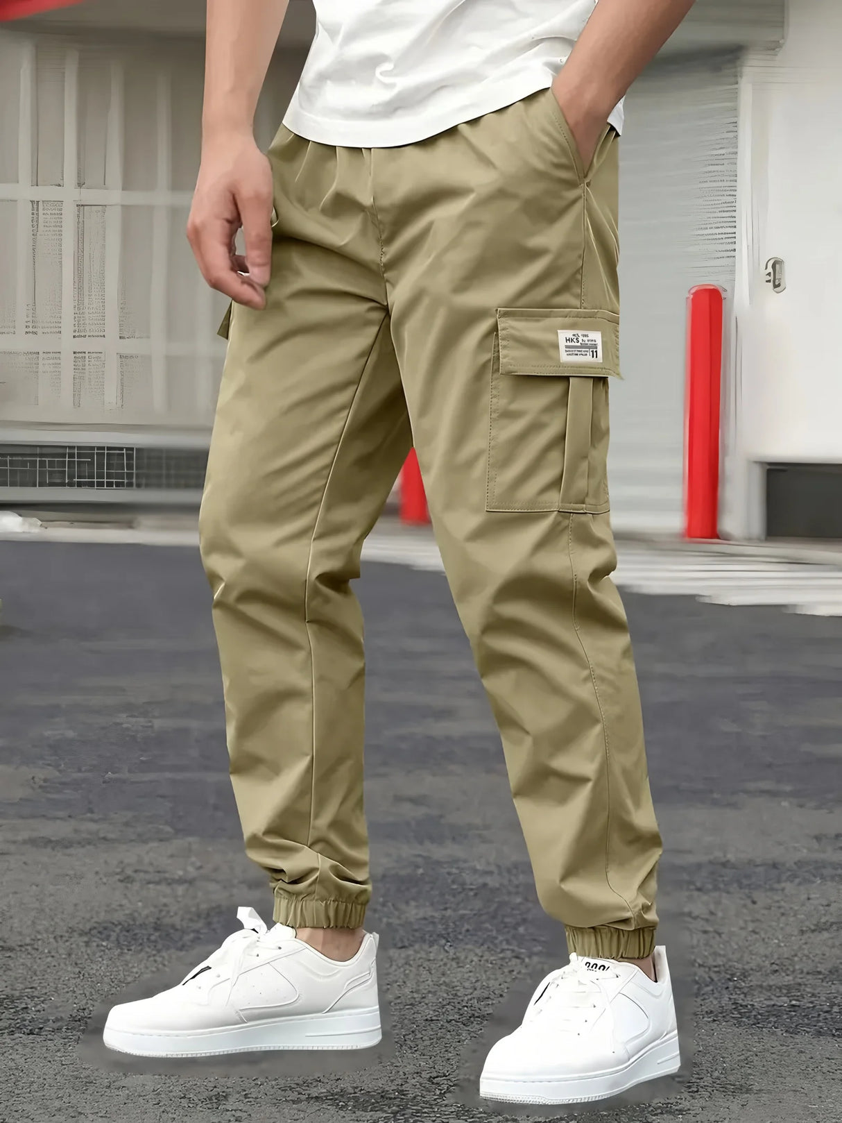 WorkEase™ Men’s Bunched Cargo Pants
