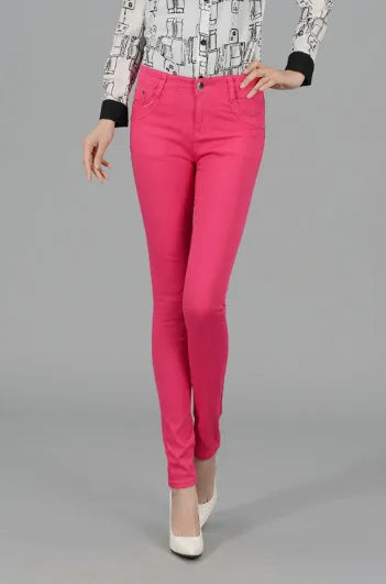 Women White Office Pants