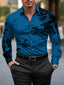 Crimson Floral Dress Shirt