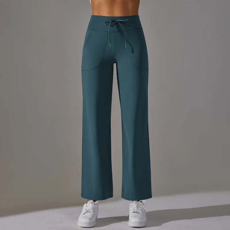 Women Seamless High Waist Wide Leg Leggings