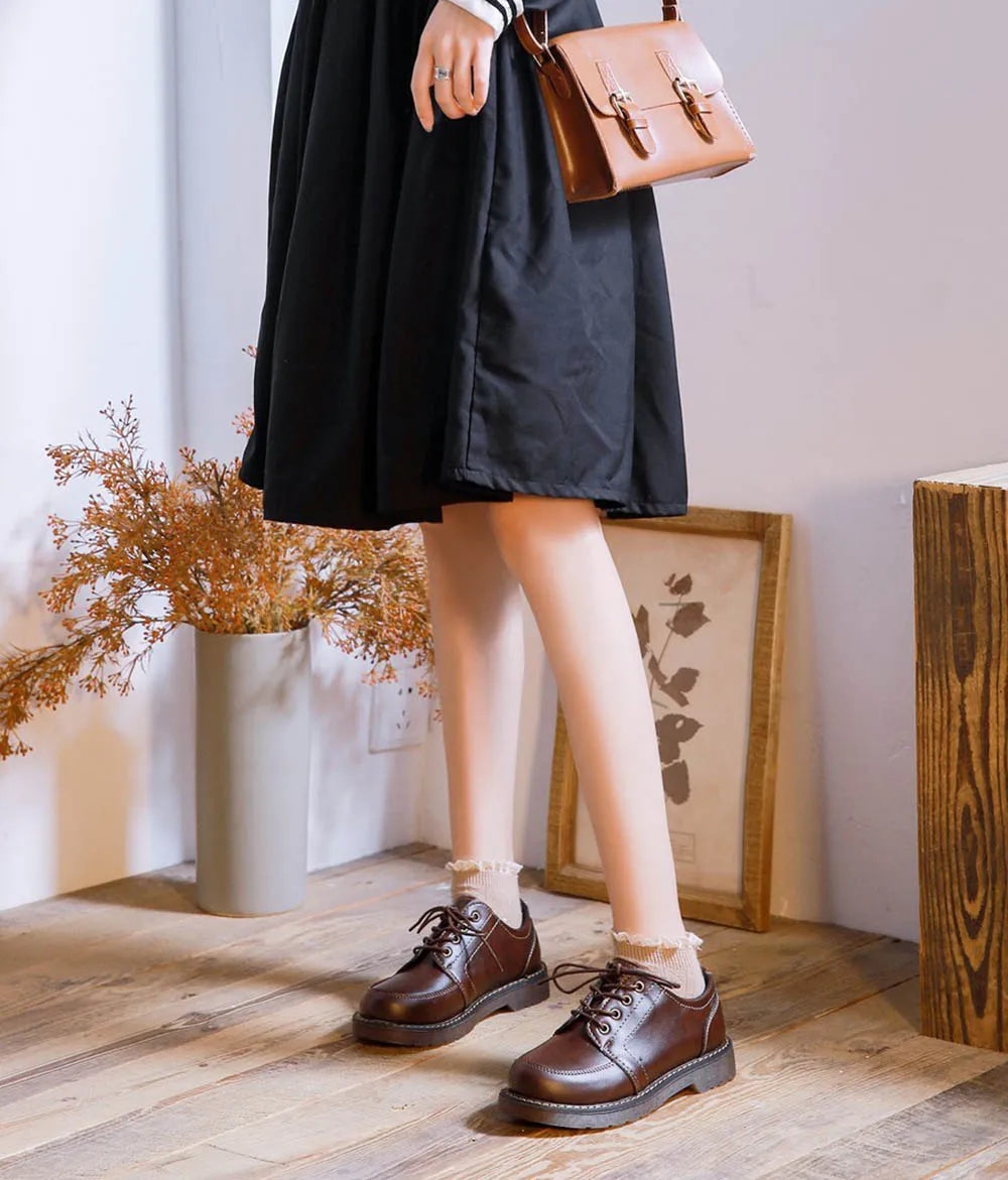 Women Retro Oxfords – 2025