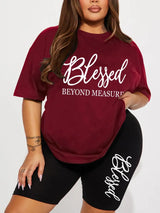 Women Plus Size Summer Casual Short Set