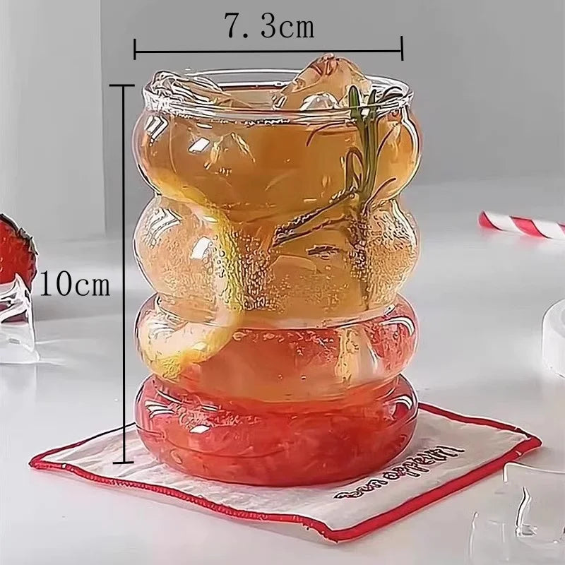 Corrugated Glass Cup