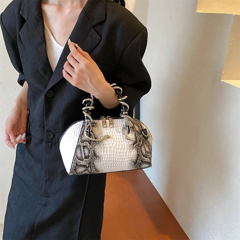 Crocodile Shell Handbag