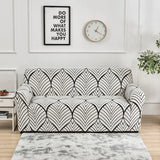 Flower Printed Elastic Sofa Cover