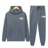 Unisex Printed Hooded Tracksuit