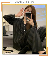Women's Satin Pajama Set